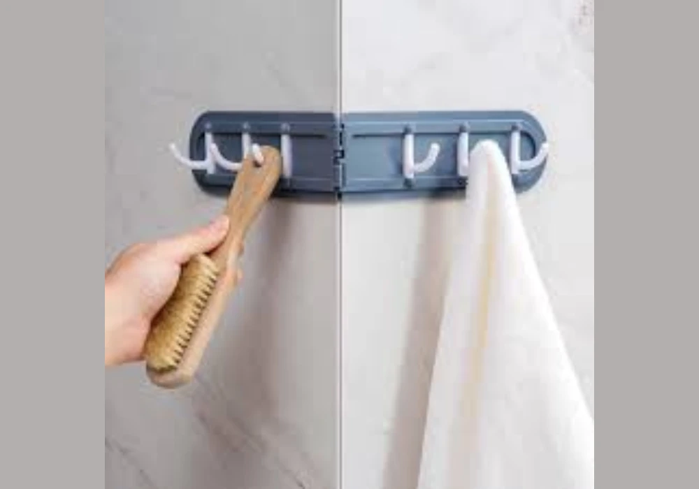 Wall-Mounted Hooks for Easy Access