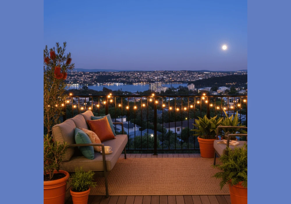 Warm Lighting Setup for Evening Ambience