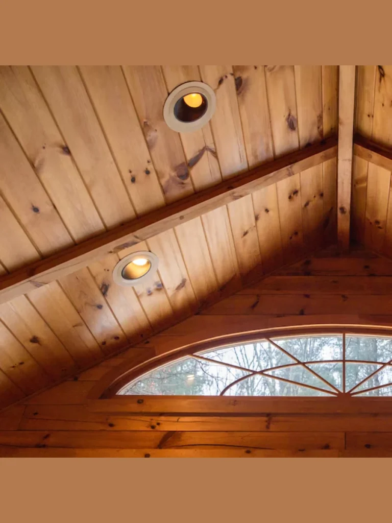 Warm Tongue And Groove Cedar Planks