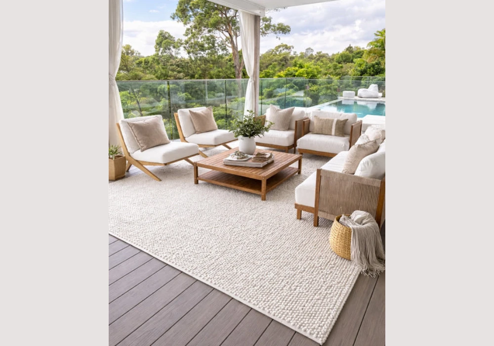 Waterproof Balcony Rug Ideas for Rain-Prone Areas