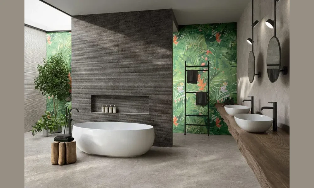 Framed Tiles or Ceramic Art for Texture