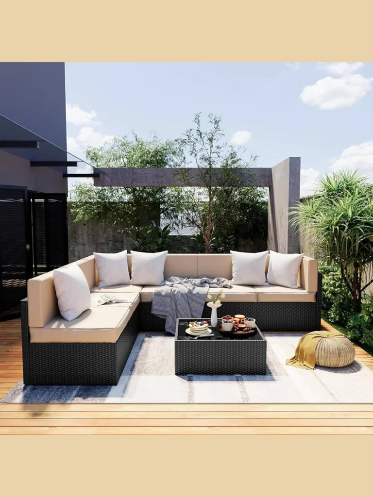 Weather-Resistant Resin Wicker Sectionals For Maximum Comfort