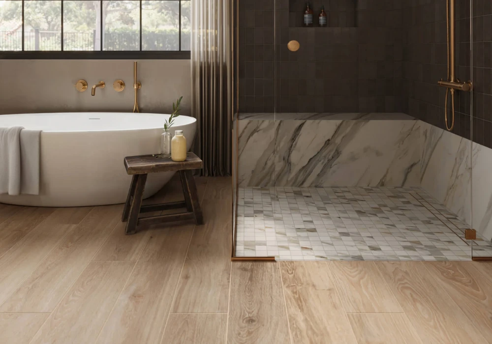 Wood Look Tile Trend for Natural Style