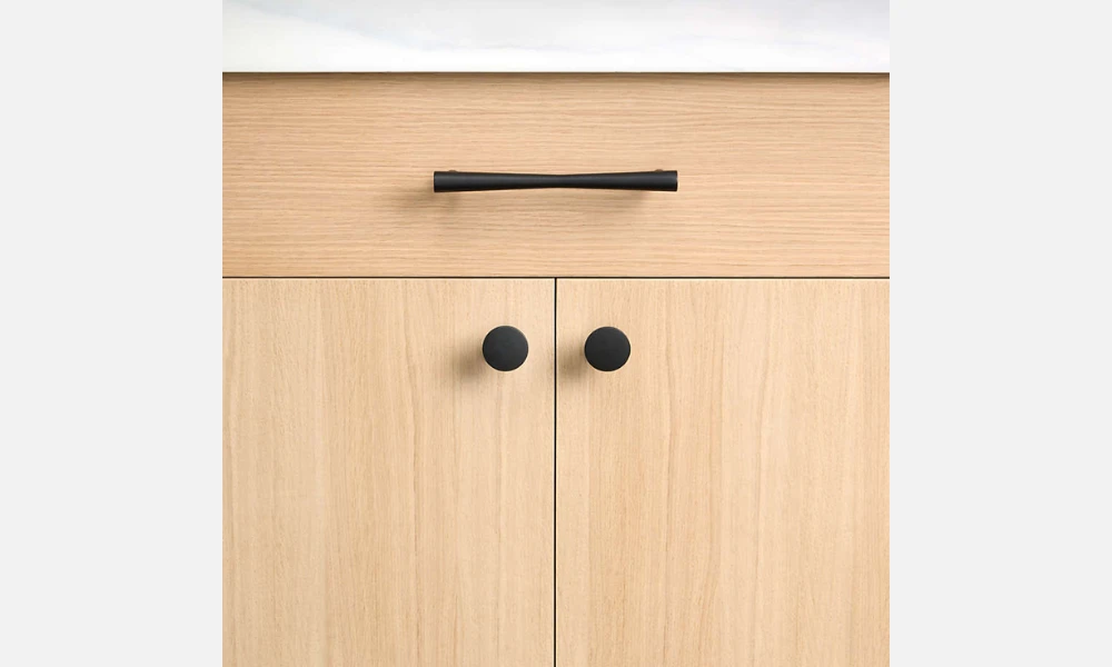 Matte Black Bar Pulls for a Clean Modern Look