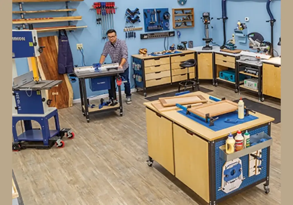 Woodworking Garage Shop Layout