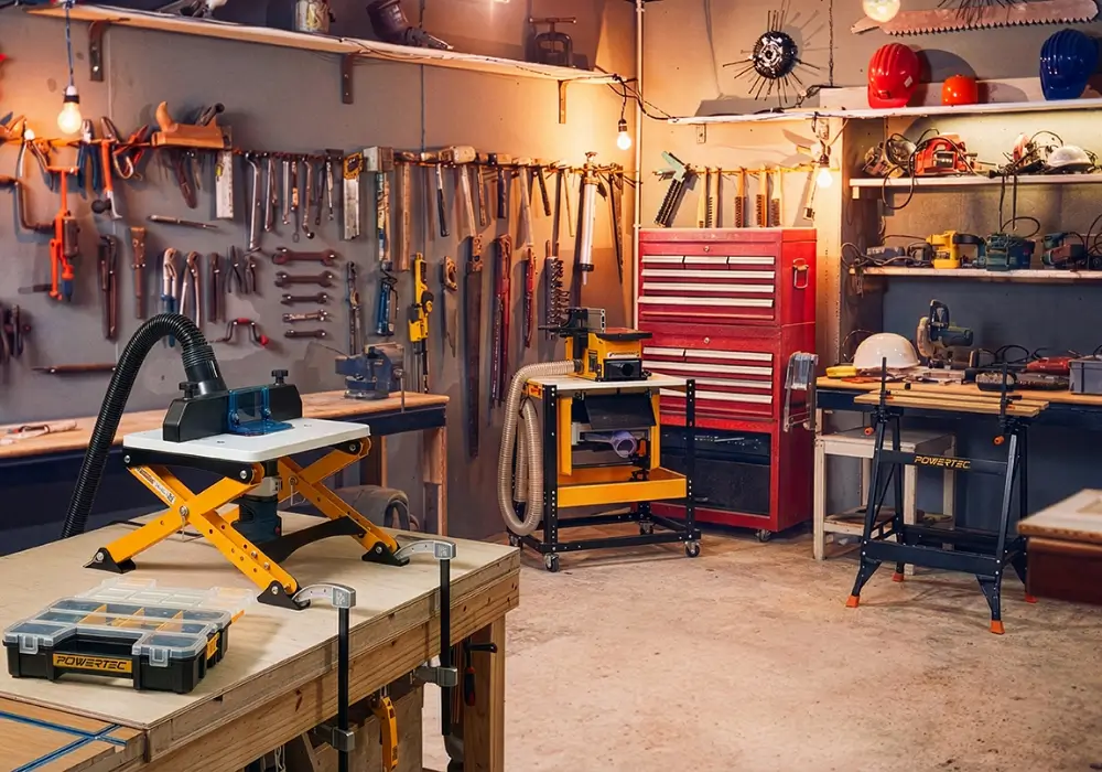 Workshop Garage for DIY Projects