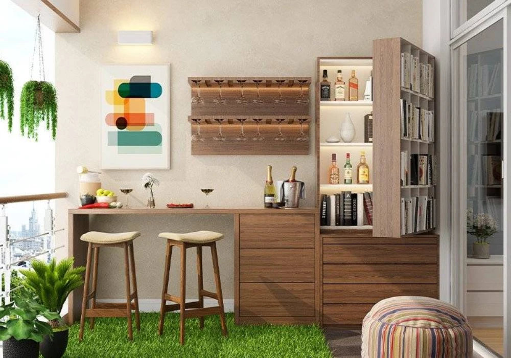 balcony coffee setup ideas