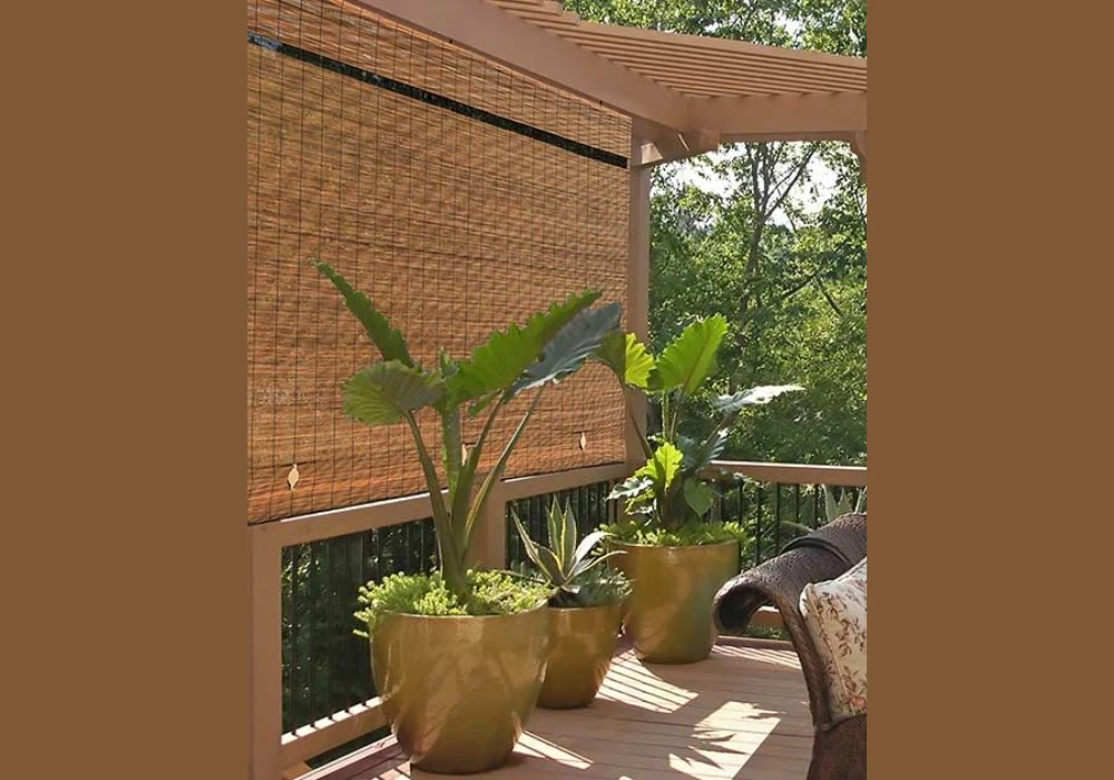 balcony design ideas with privacy screens