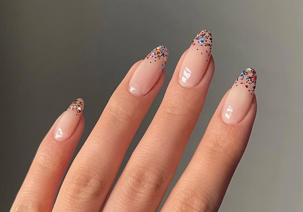 minimal french tip gel nails for elegant summer style