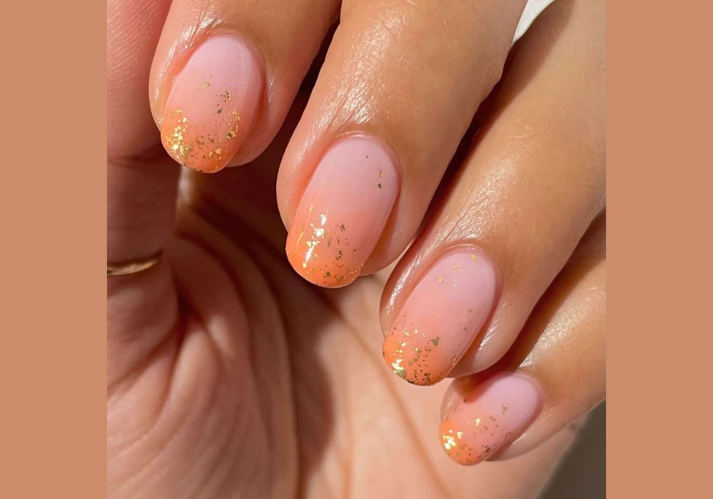 ombre summer vacation nail ideas for smooth color blends