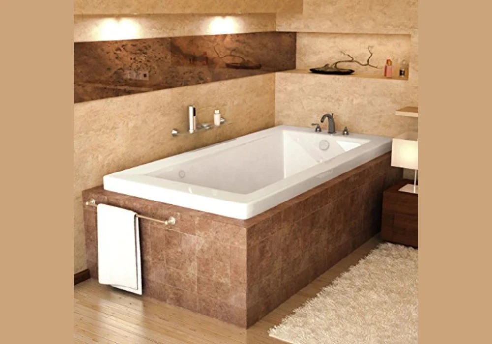 rectangular modern tub design