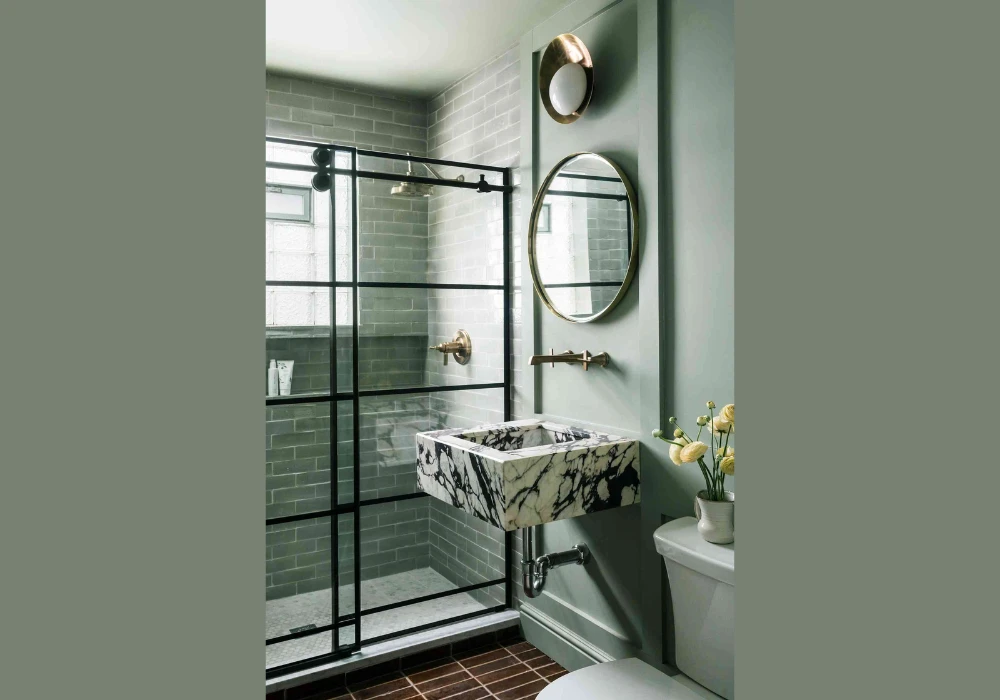sage Green Small Bathroom Ideas for Space Enhancement