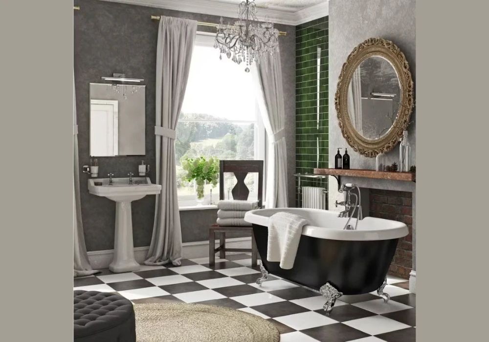 vintage bathroom design