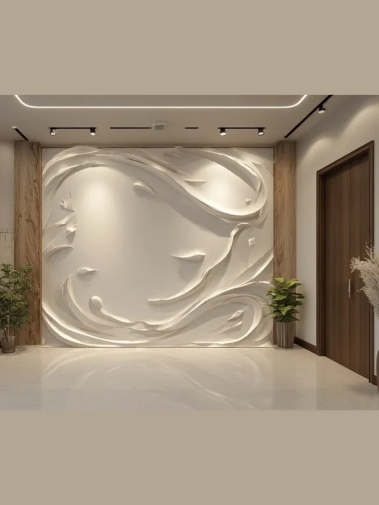 3D Geometric Wall Panels For Dynamic Shadows
