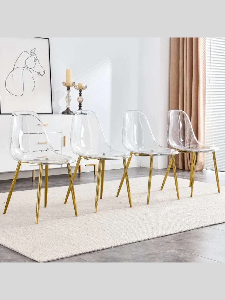 Acrylic Ghost Chairs for Transparent Seating