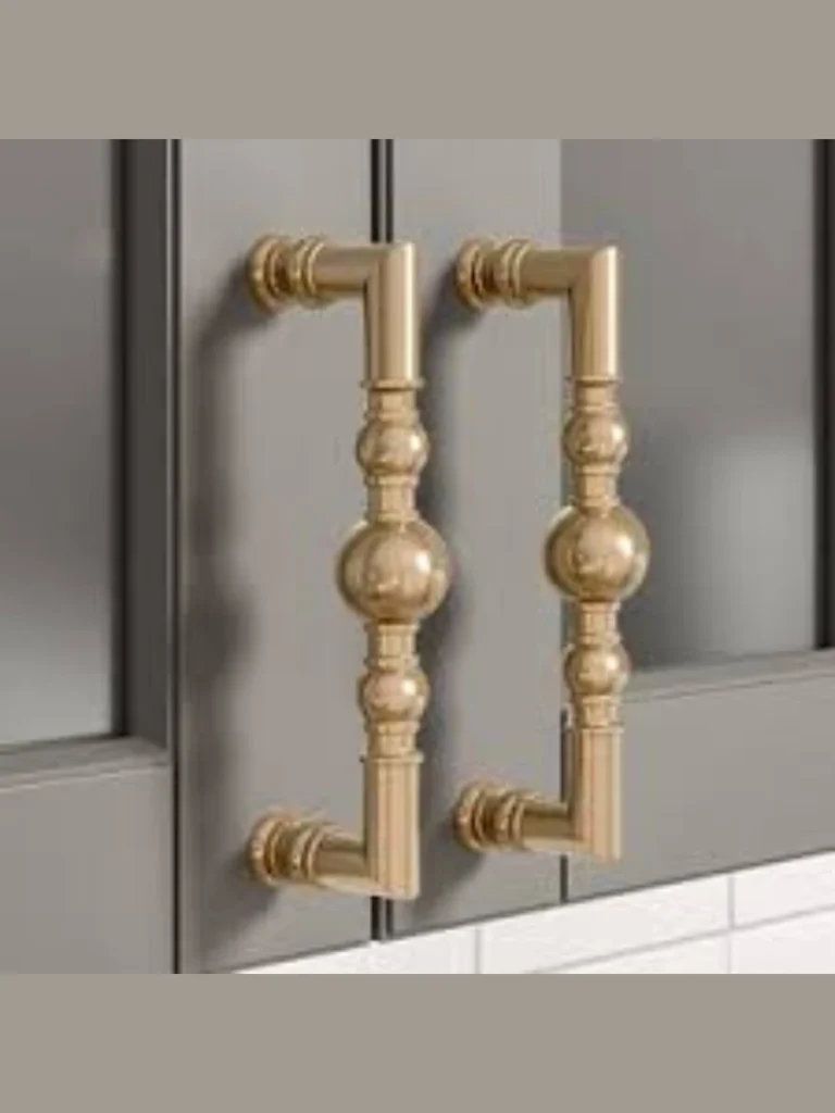 Acrylic and Brass Combination Pulls