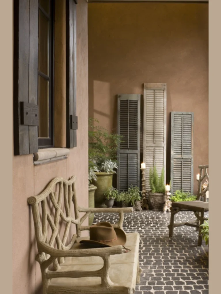 Adding Architectural Charm with Vintage Shutters