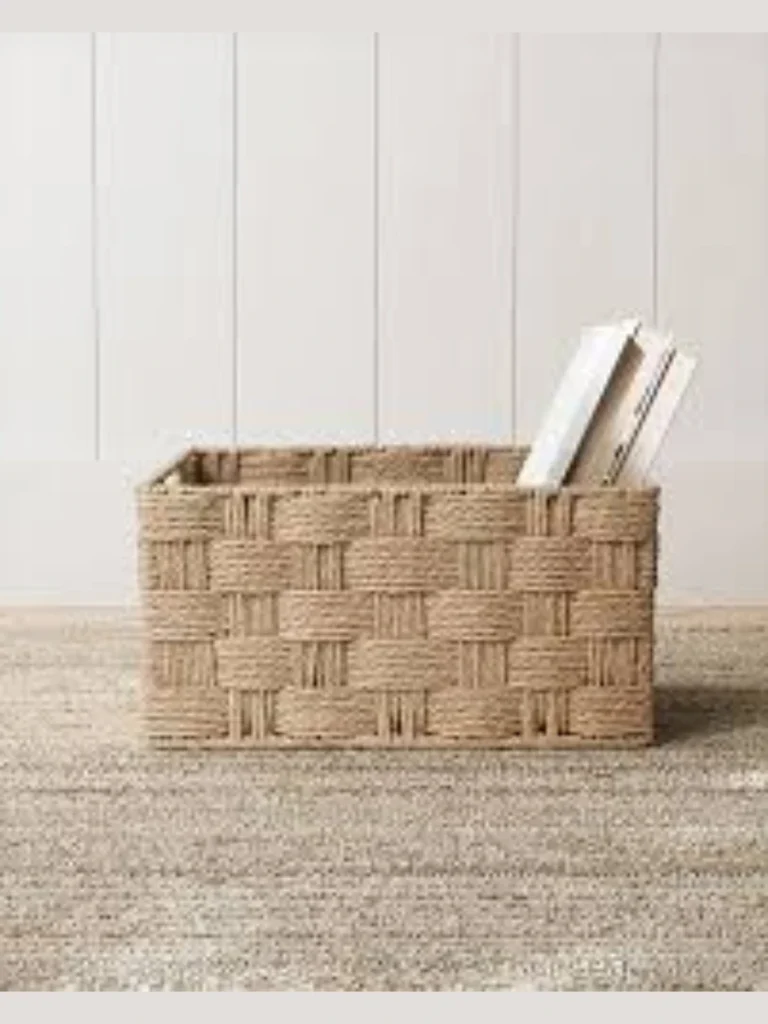 Adding Organic Texture with Woven Baskets