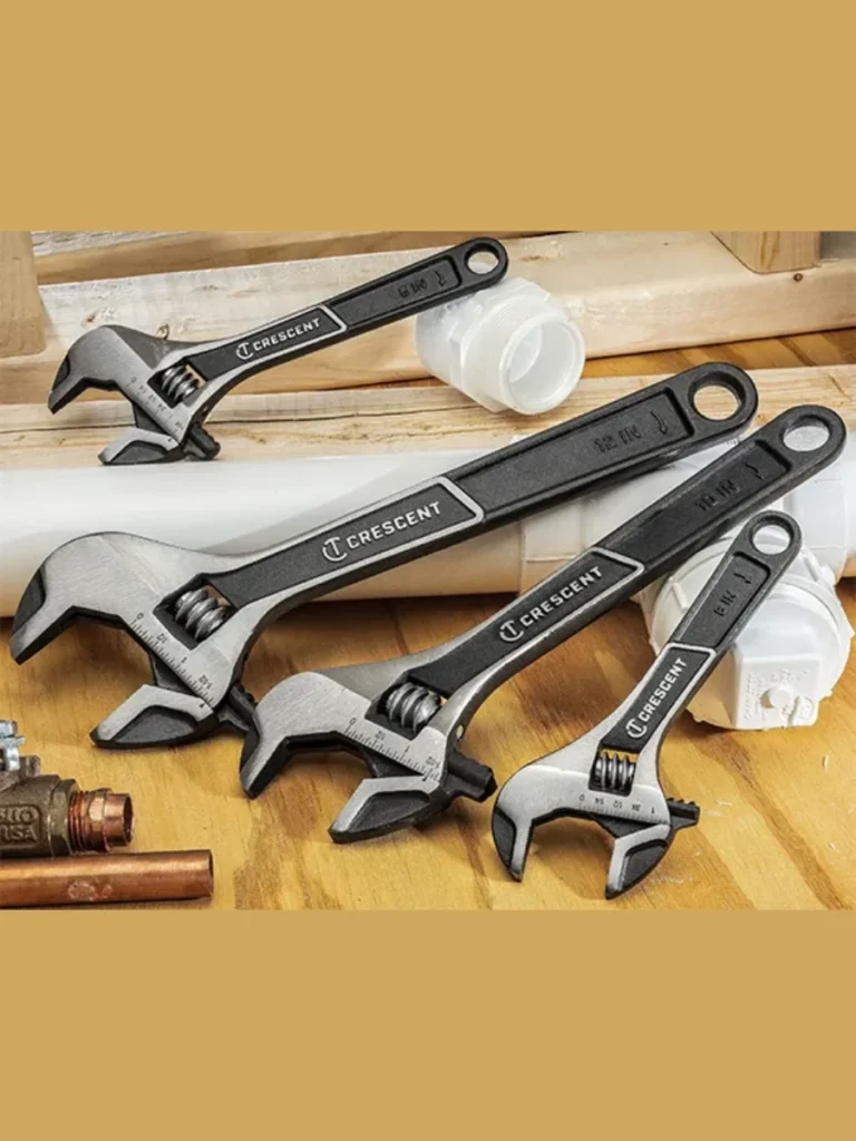 Adjustable Smooth Jaw Crescent Wrenches