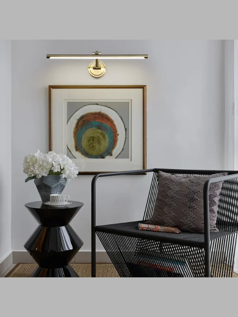 Antiqued Bronze Gallery Picture Lights