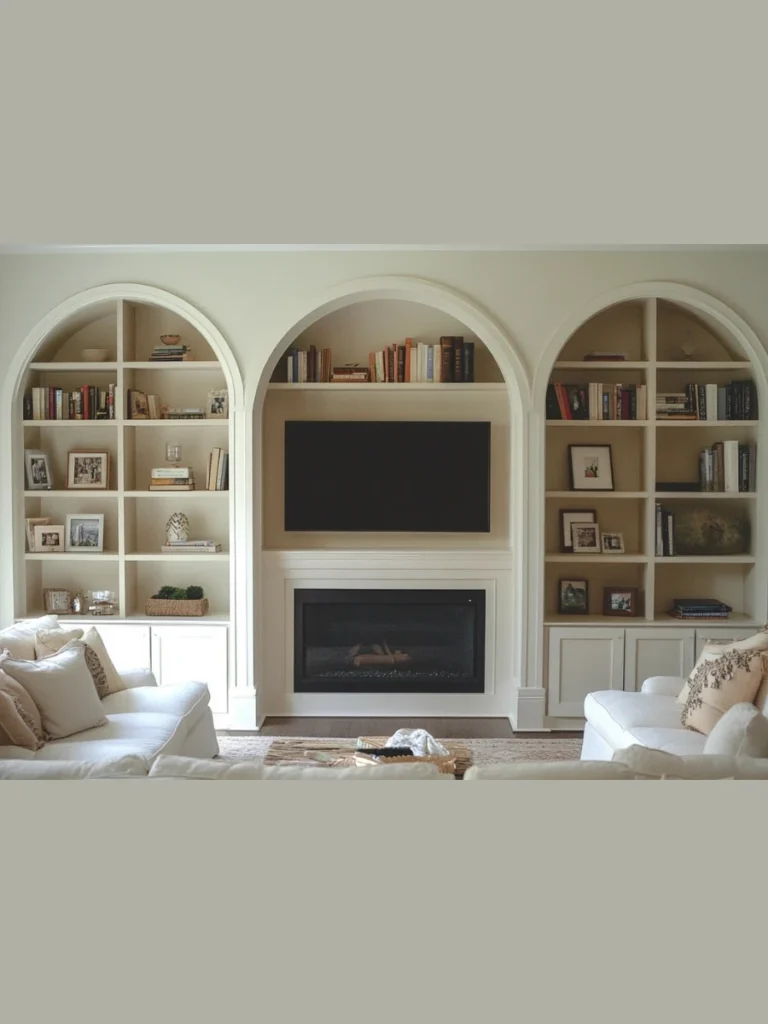 Arched Cabinetry for a Softer Aesthetic