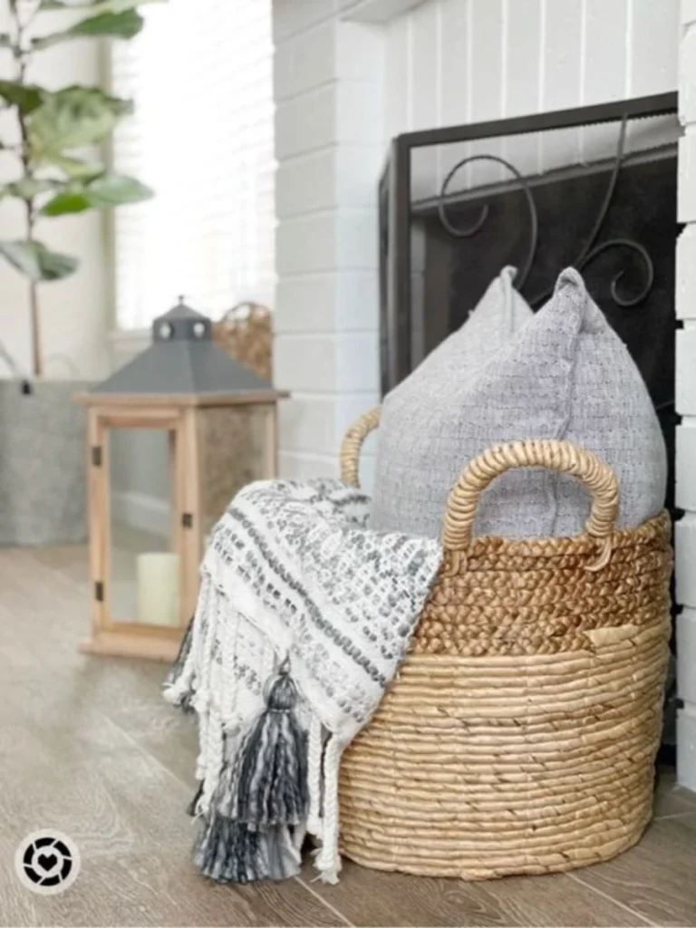 Assorted Woven Basket Storage