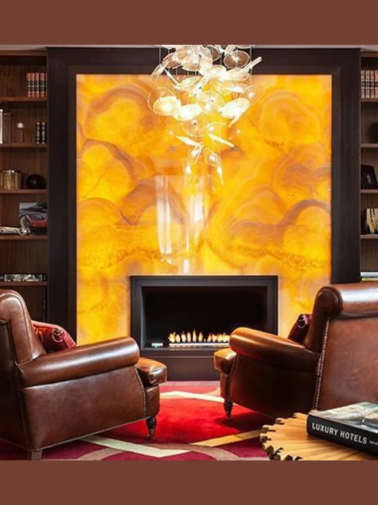Backlit Onyx or Translucent Stone Panels