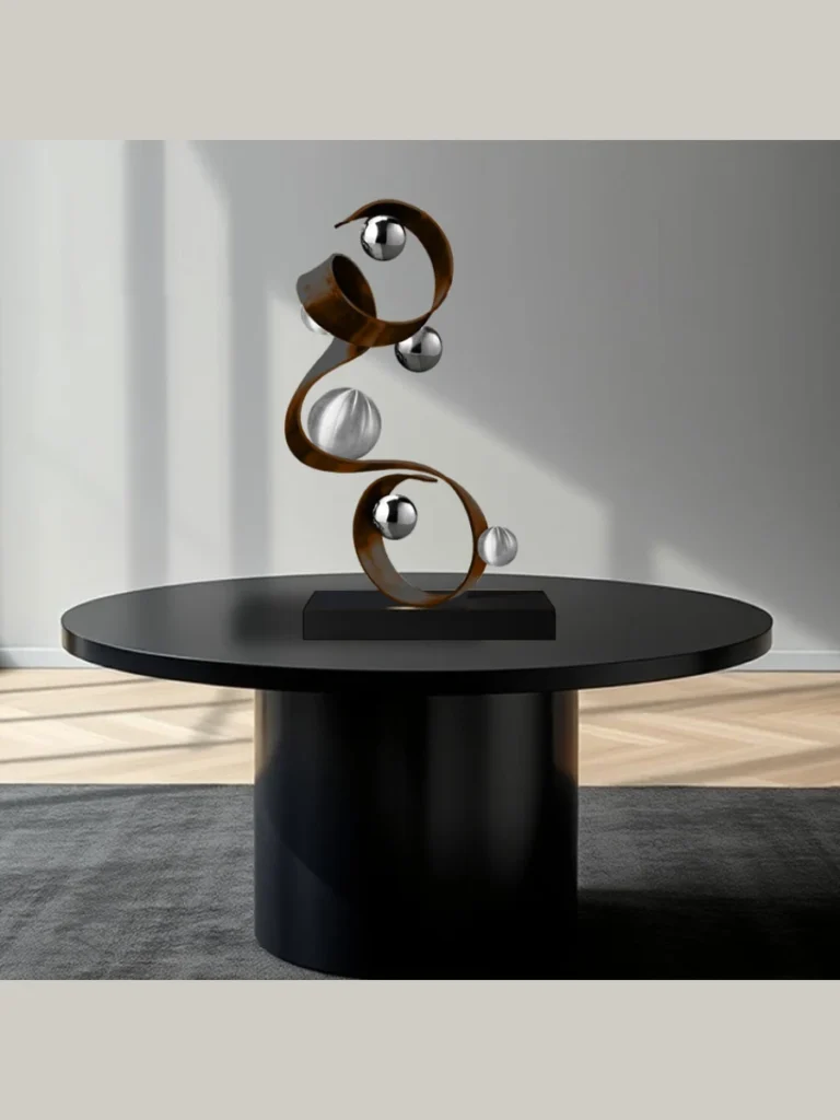 Balancing Tables with Sculptural Objects