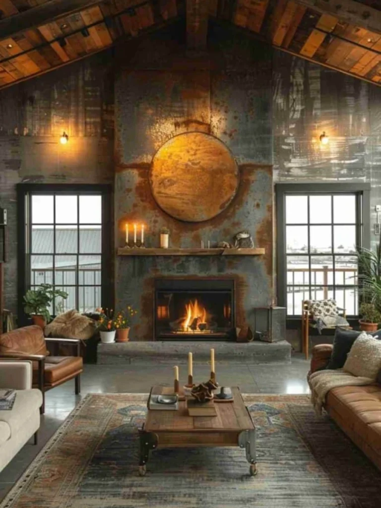 Black Steel Frame Windows For Industrial Vibes
