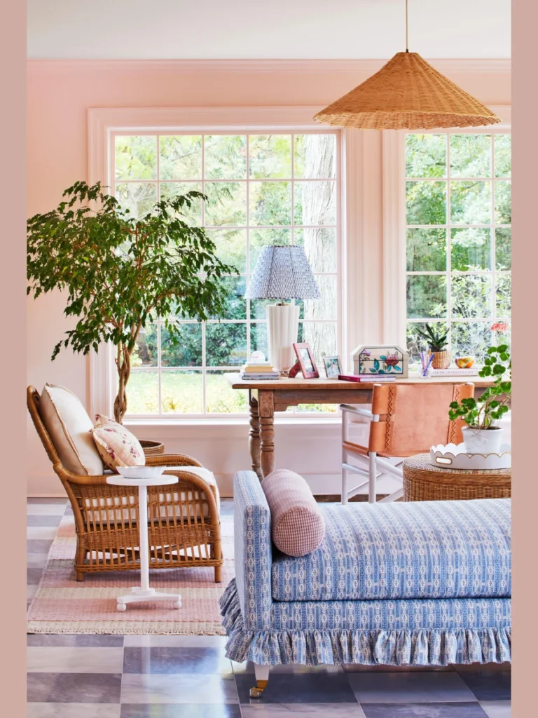 Bohemian Rattan And Natural Textures