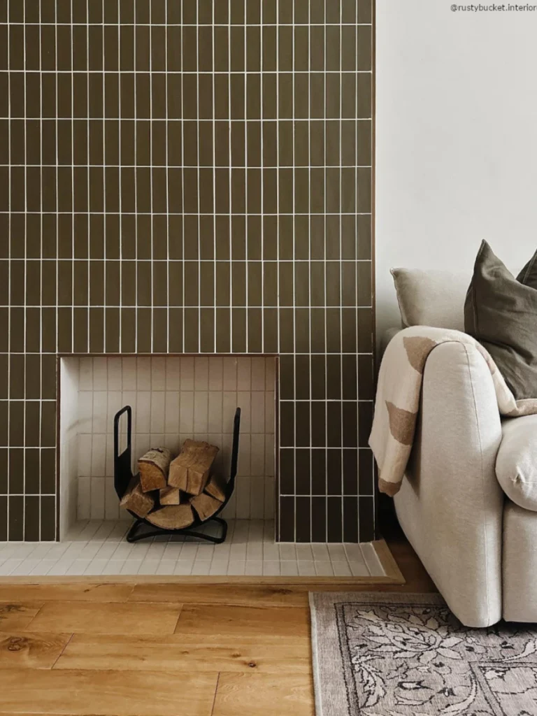 Bold Herringbone Patterns with Slim Tiles