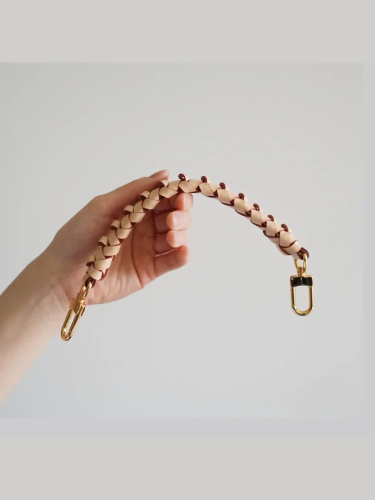 Braided Leather Loop Handles