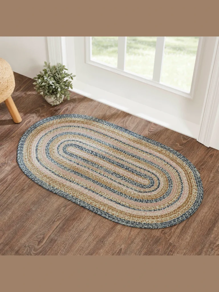 Braided Oval Country Jute Weaves