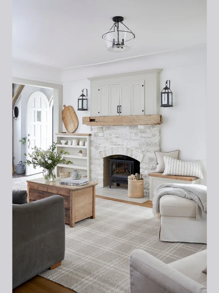 Brick or Stone Fireplace Surrounds