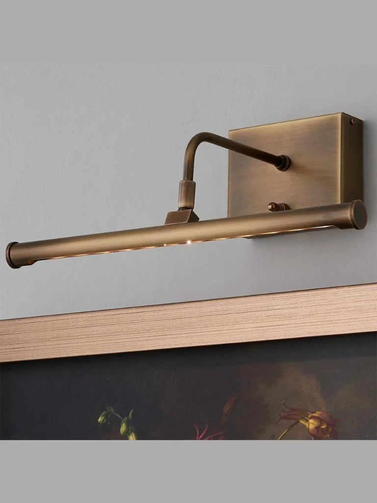 Brushed Bronze Cordless Picture Lights