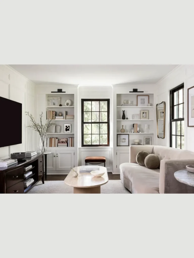 Built In Shelving and Nook Integration