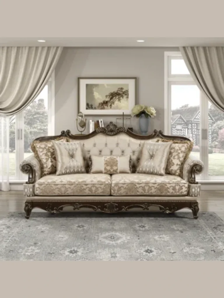 Camelback Sofas For Formal Elegance