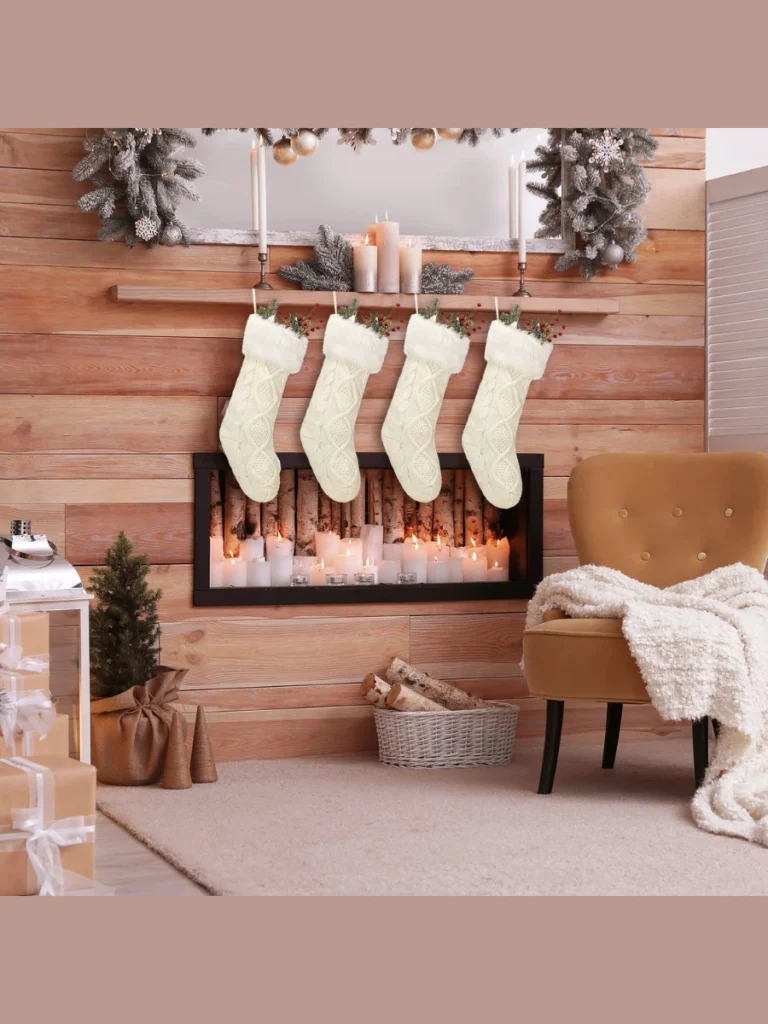 Chunky Knit Stockings for a Pre-Holiday Warmth