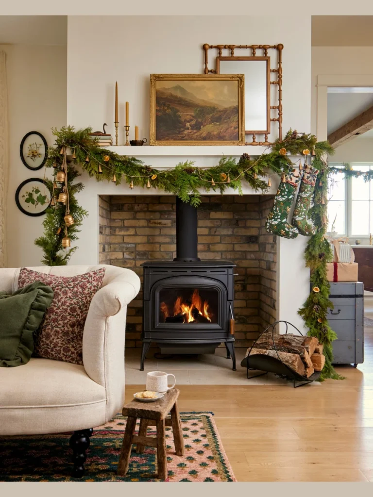 Chunky Painted Box Mantel Designs