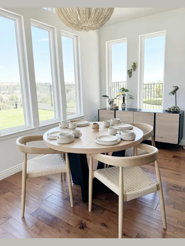 Circular Center Tables as Grand Focal Points