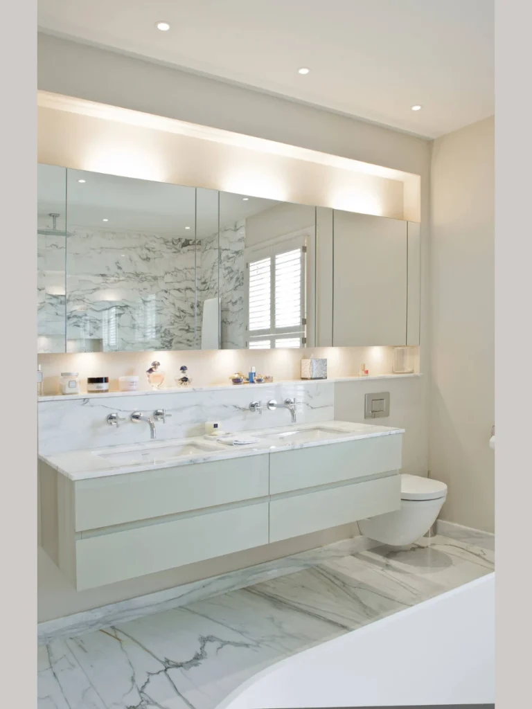 Clarifying Tasks with Lighted Vanity Mirrors