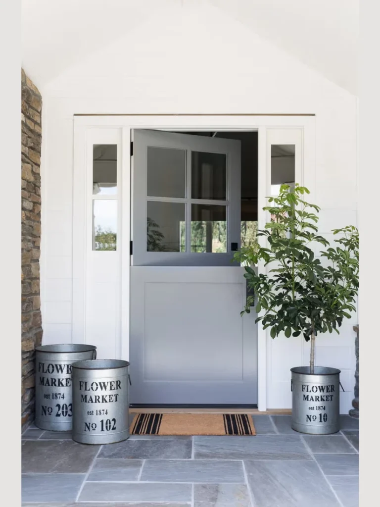 Classic Dutch Doors For A Versatile Entryway