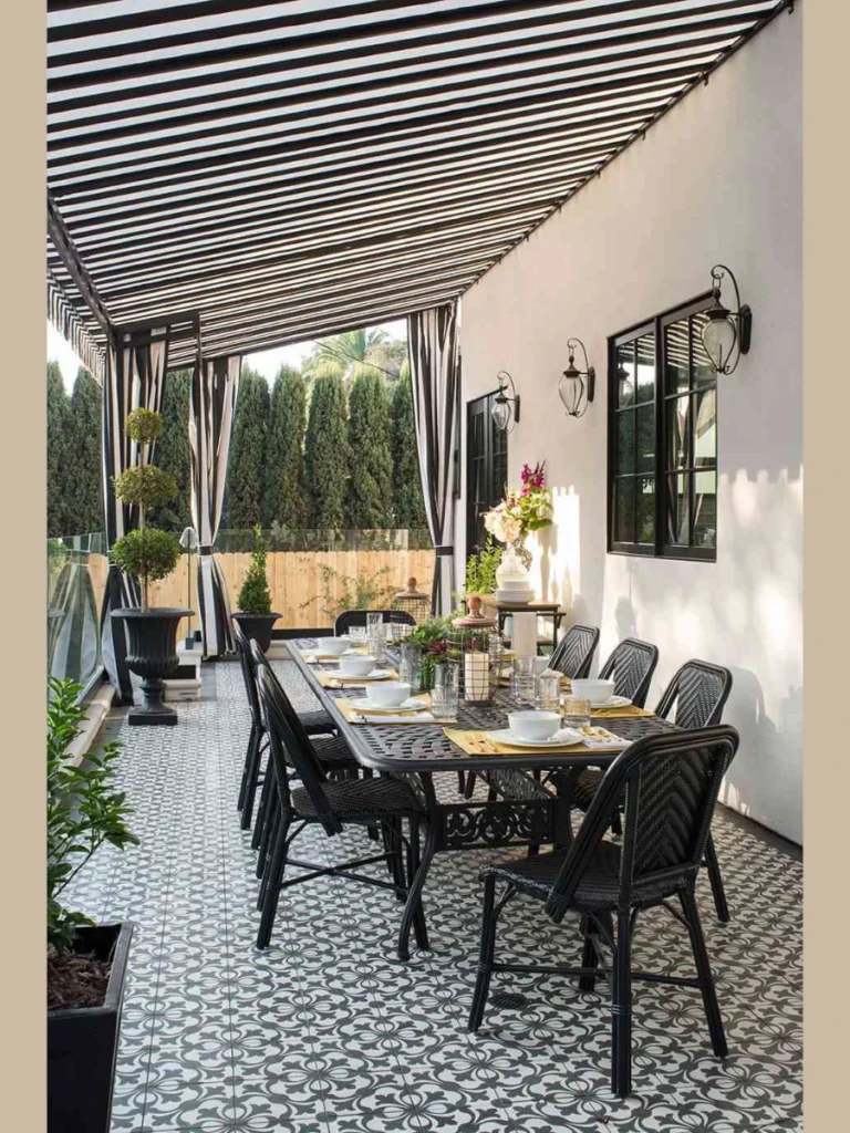 Classic Fabric Barrel Awnings