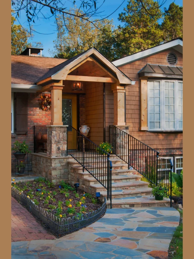 Classic Gable Porch Roof Designs