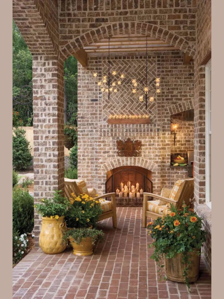 Classic Red Brick Traditional Hearths