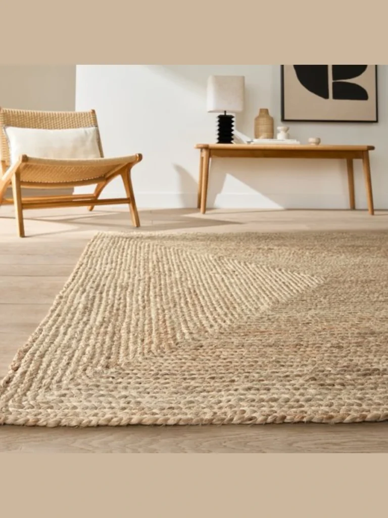 Coarse Braided Jute Floor Totes