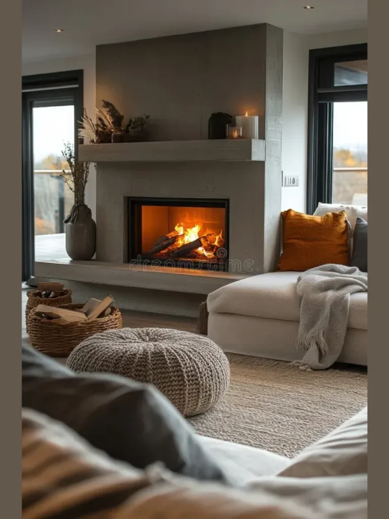 Concrete and Plaster Scandi-Minimalist Designs