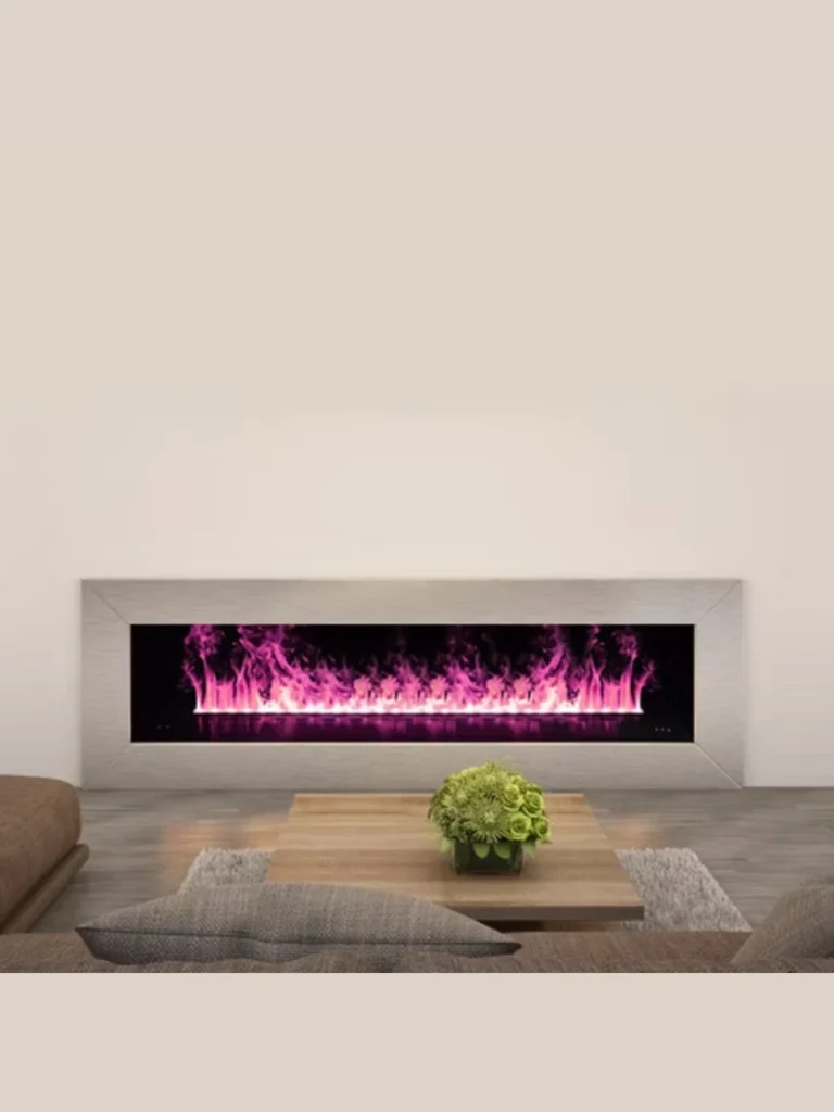 Contemporary Electric LED Flame Inserts