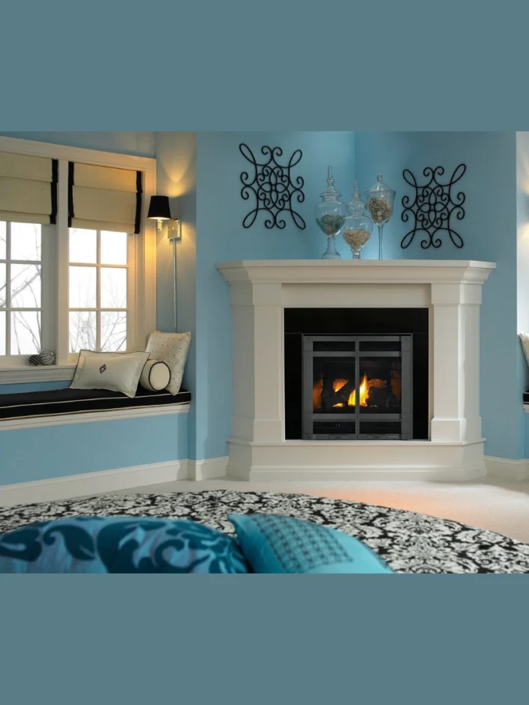 Corner Electric Fireplace Units
