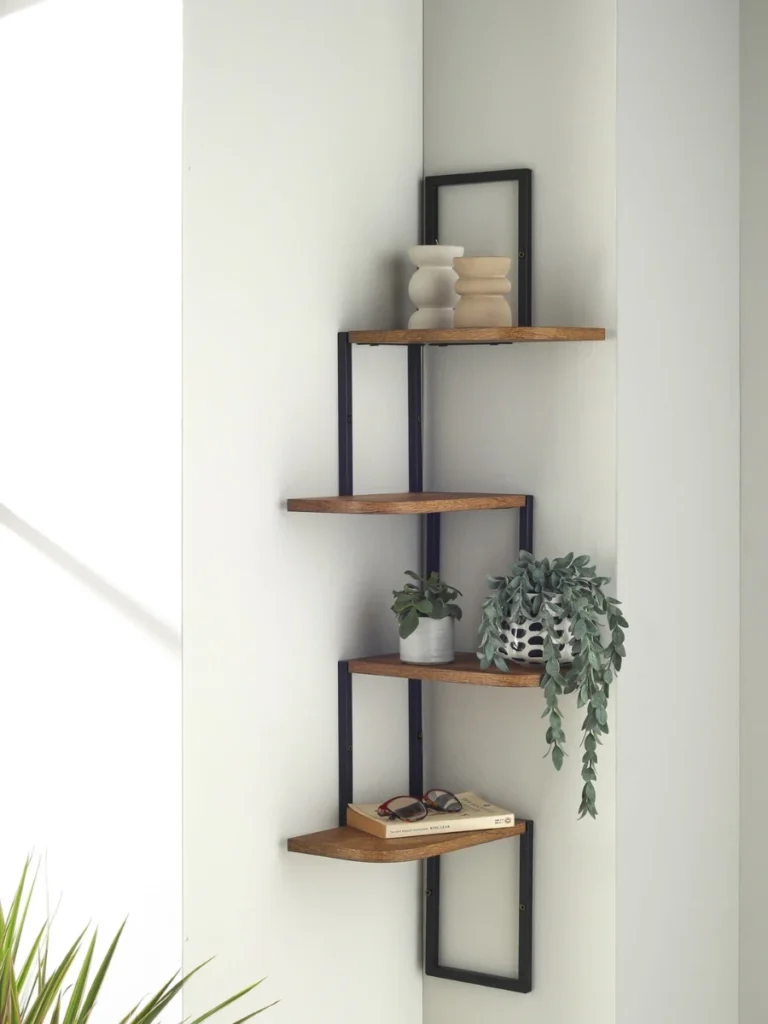 Corner Floating Shelves